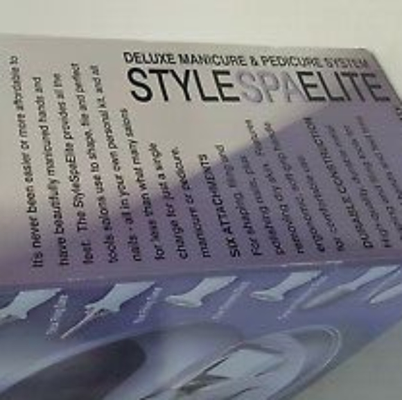 Homedics Style Spa Elite Deluxe Manicure & Pedicure System With Nail Dry… - Picture 3 of 8